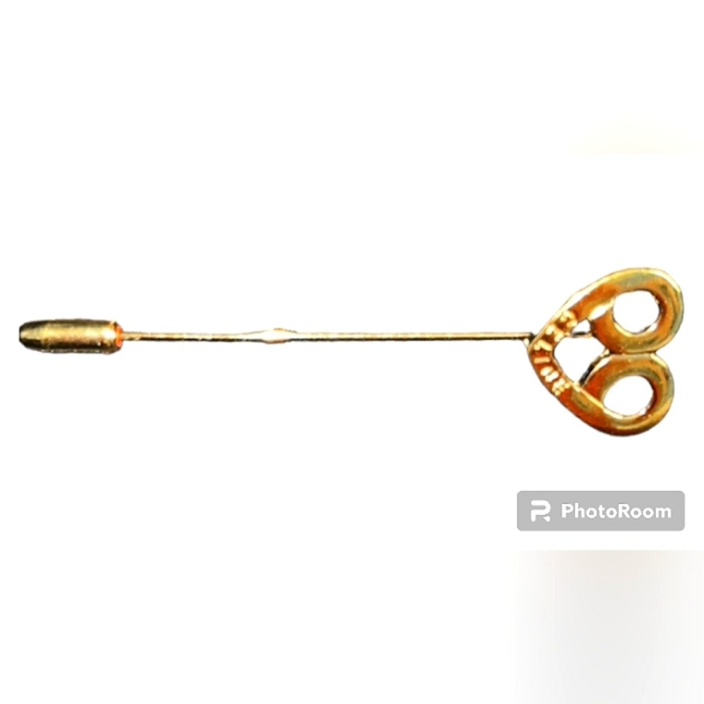 CÉLINE AUTHENTIC VINTAGE LUX GOLD TONE BROOCH/PIN EXCELLENT CONDITION - Picture 5 of 7
